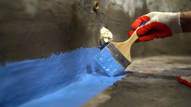 SJ Waterproofing Pros commercial waterproofing team near Laurelville, OH